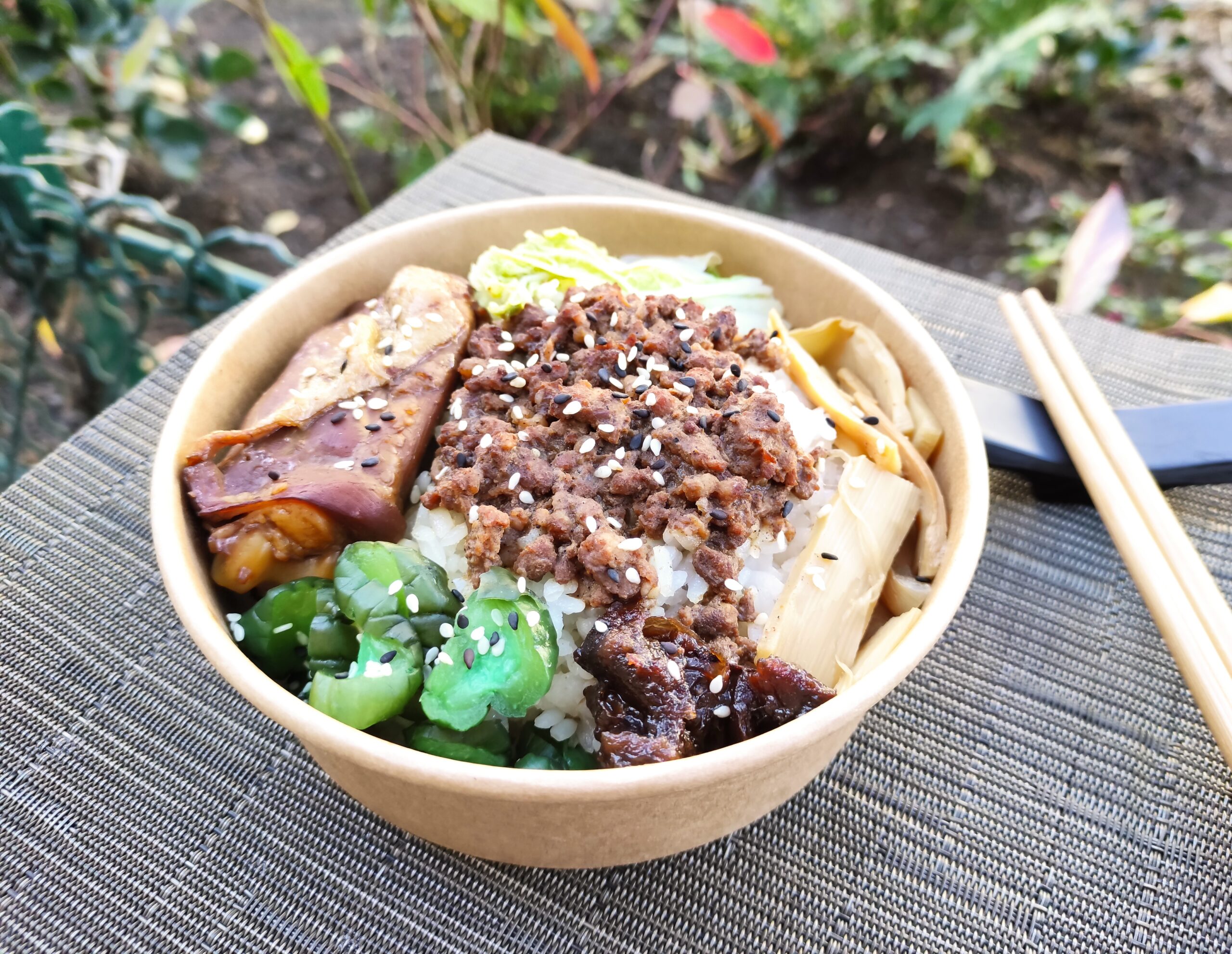 Bento Dou 阿里山雙拼便當
