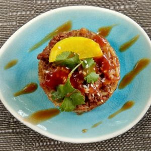 Riz gluant végétarien 素油飯