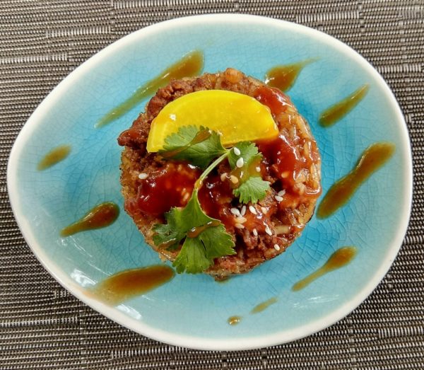 Riz gluant végétarien 素油飯