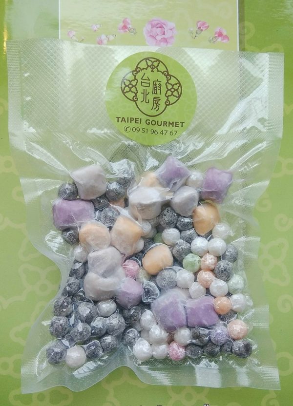 Boules de tapioca / taro / patate douce 珍珠 芋圓 地瓜圓
