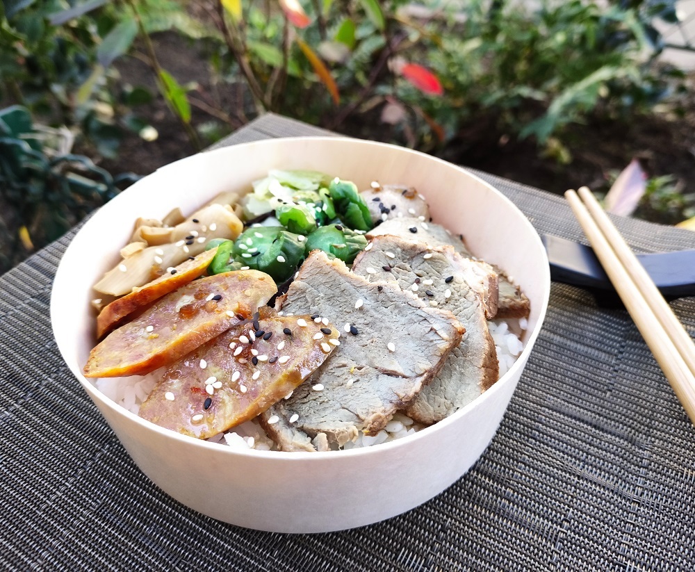 Bento Trio 花蓮三拼便當